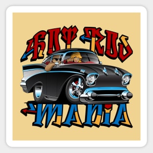 Hot Rod Mania Sticker